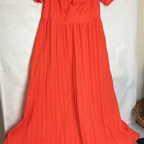 Line & Dot melon color Tahiti Midi Large - Picture 2 of 5